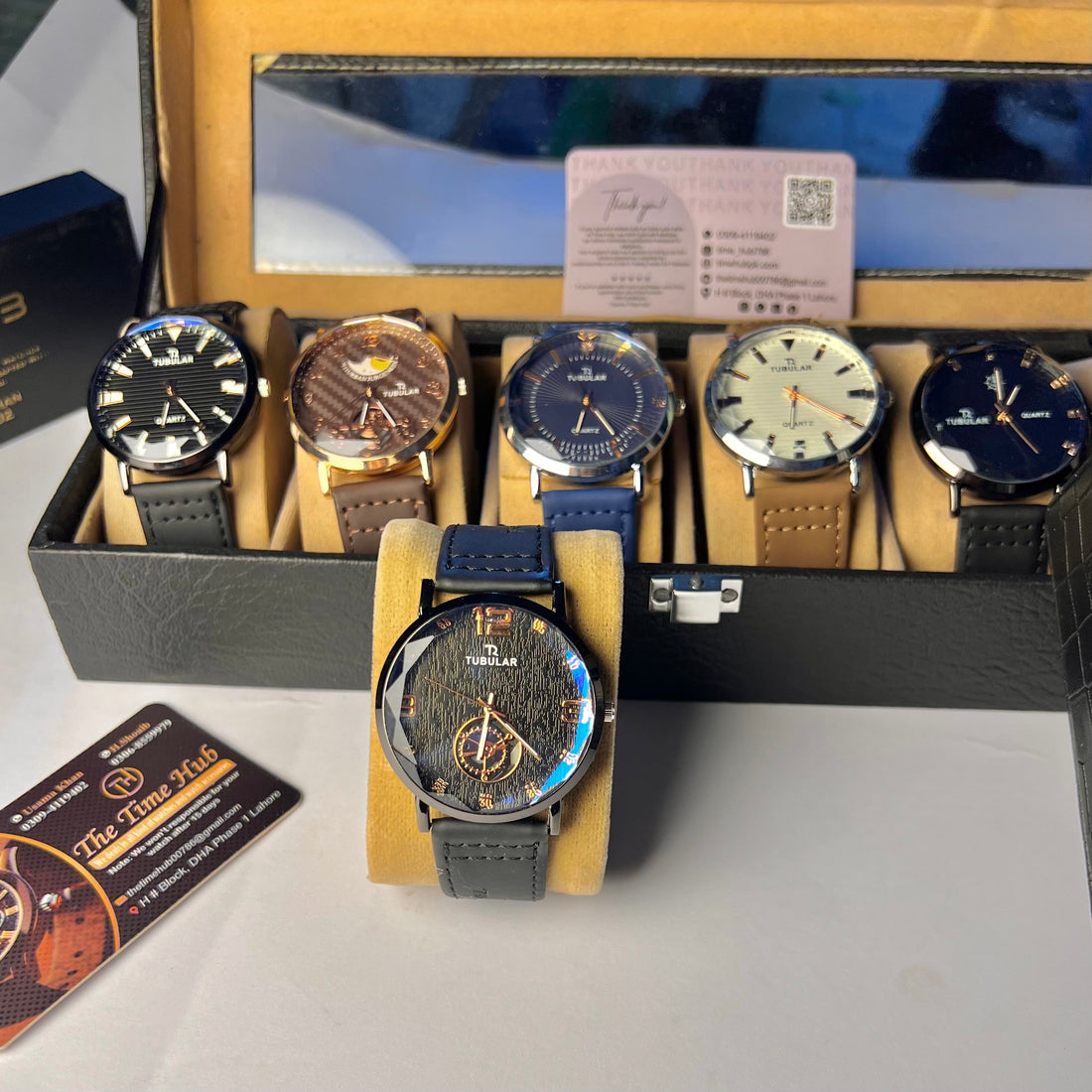 Premium Tubular Strap Men’s Watch – Free Delivery & Gift Box | Time Hub