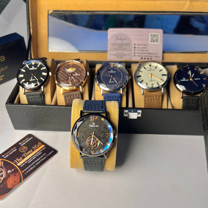 Premium Tubular Strap Men’s Watch – Free Delivery &amp; Gift Box | Time Hub