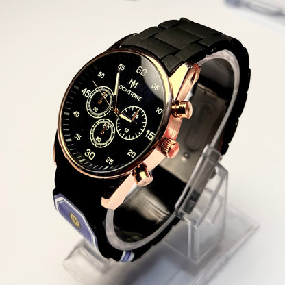 Fashion Watch – Durable Plastic Chain, Dual Color Options