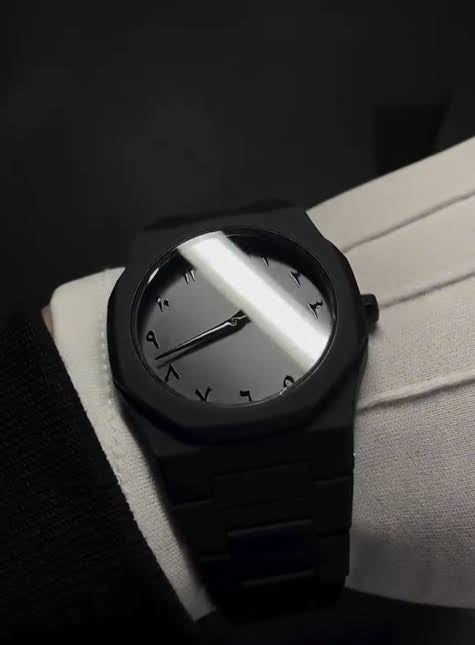 Black Aura Original – Premium Arabic Dial Watch with Master Lock | Free Delivery in Pakistan